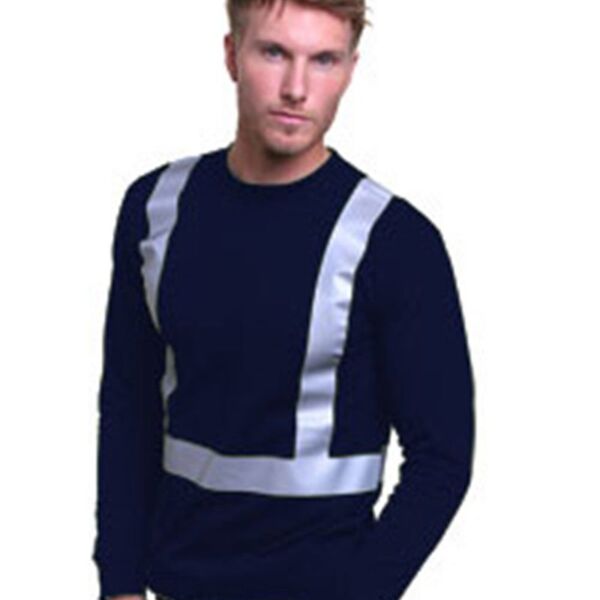 USA-Made Hi-Visibility Long Sleeve T-Shirt Thumbnail